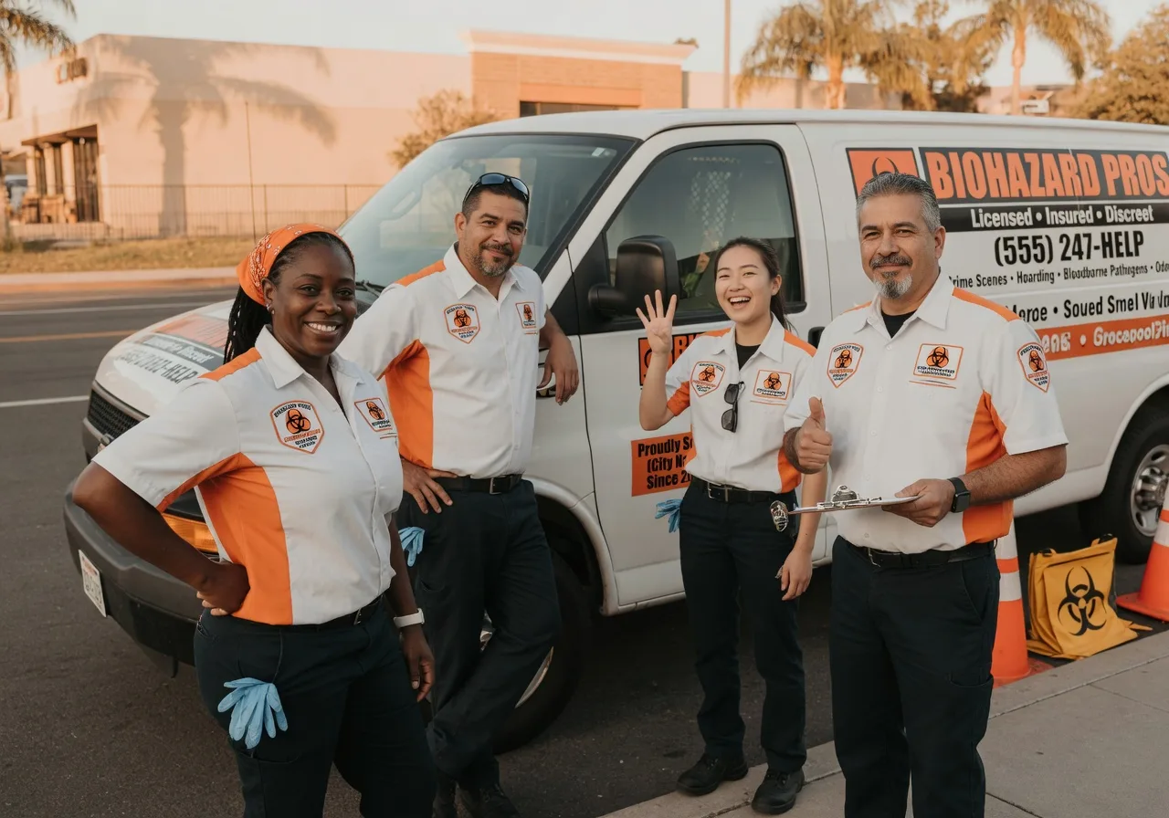 Biohazard Cleanup company in Lemon Cove, CA